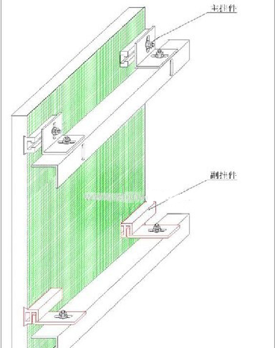 背栓式无龙骨瓷板干挂锚固系统介绍